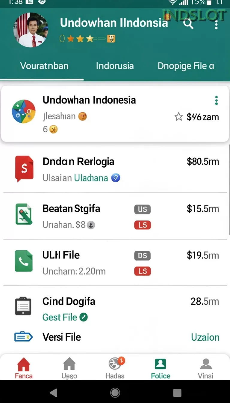 Cuplikan layar IDNSERU — halaman utama