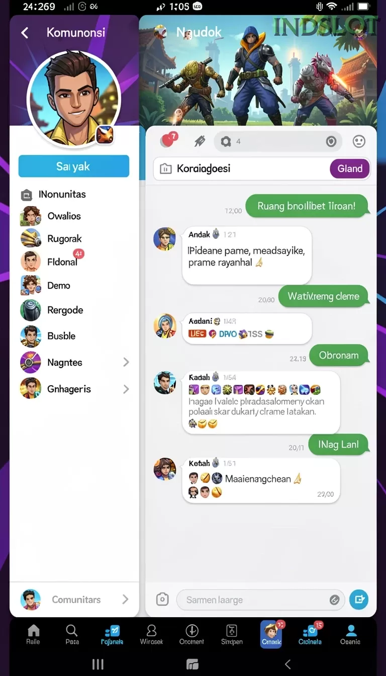 Cuplikan layar DOLANTOGEL — aktivitas